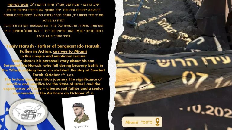 תמונה לזכר עידו&nbsp; הרוש